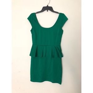 Peplum dress